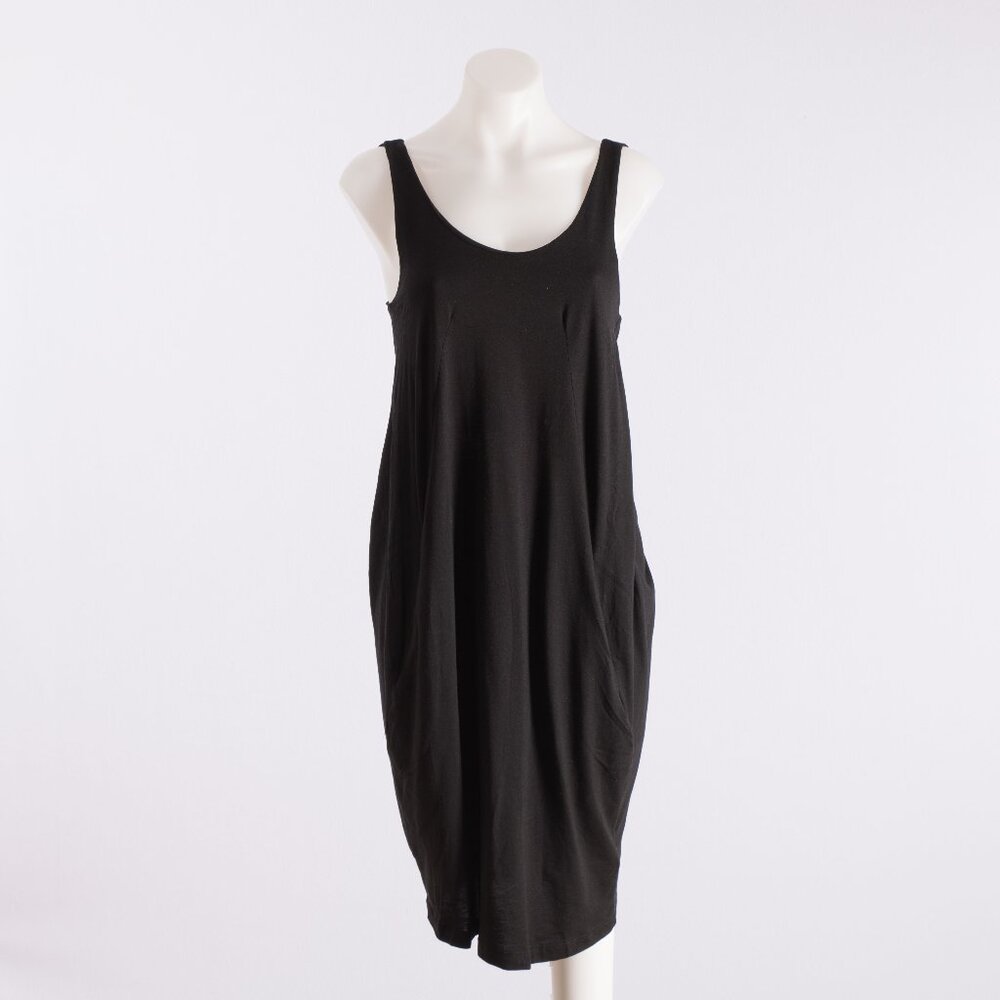 H&M Black Draped Tank Dress US 2 (EUR 32)
